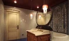 Дизайн ванной комнаты, классический стиль